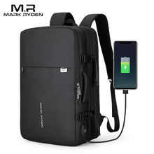 Load image into Gallery viewer, Mark Ryden Man Backpack Fit 17 inch Laptop USB Recharging Multi-layer Space Travel Male Bag Anti-thief Mochila