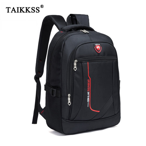 2018 New Men Multifunctional Large capacity Student Schoolbag Casual school Backpack Fashion Male Travel Oxford Man's Simple Bag